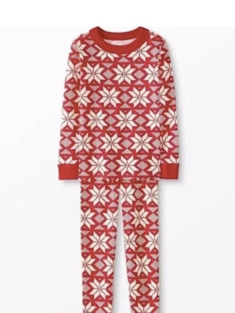 Hanna Andersson 3T Pajamas - Scandi Snowflake Pajama Set